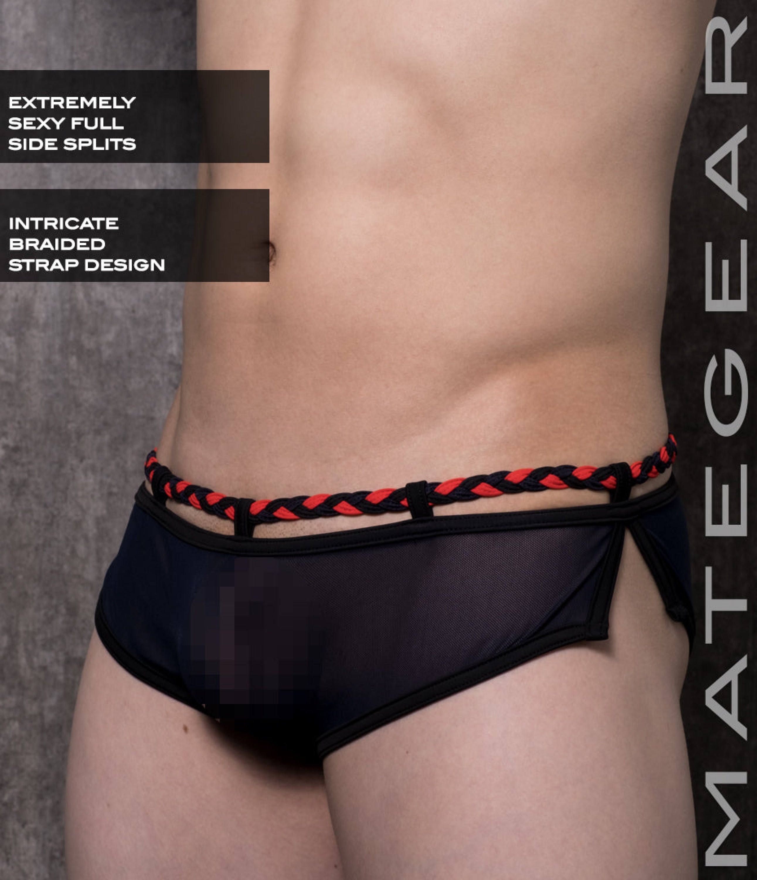 Sexy Mens Sportswear Extremely Mini Shorts - Ha Yoon Viii Sportswear-Mini-Designer-Mini-Shorts