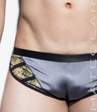 Sexy Men's Sportswear Extremely Sexy Mini Shorts - Ki Nam IV (Special Fabrics Panels) - MATEGEAR - Sexy Men's Swimwear, Underwear, Sportswear and Loungewear