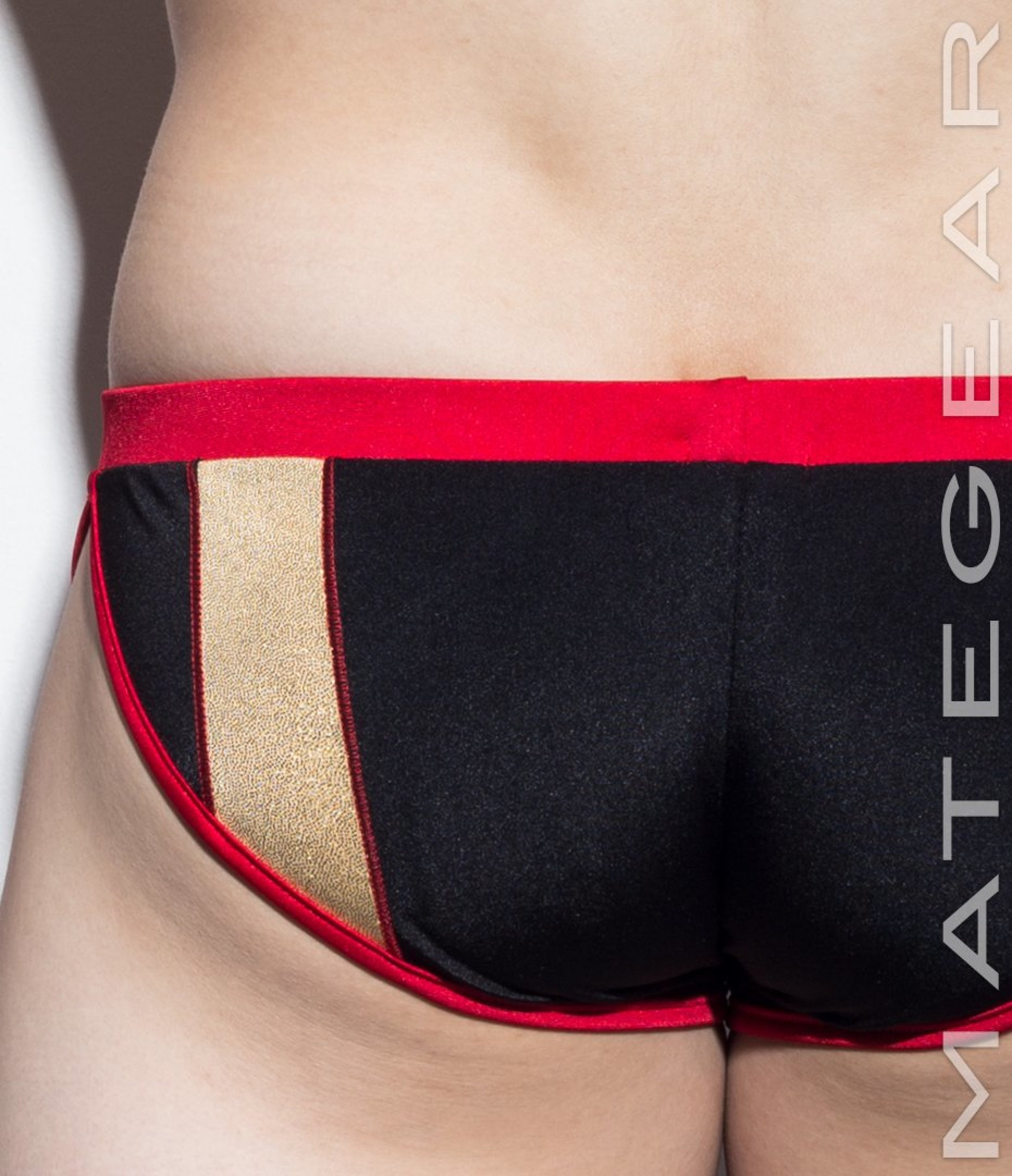Sexy Men's Sportswear Extremely Sexy Mini Shorts - Ki Nam IV (Special Fabrics Panels) - MATEGEAR - Sexy Men's Swimwear, Underwear, Sportswear and Loungewear