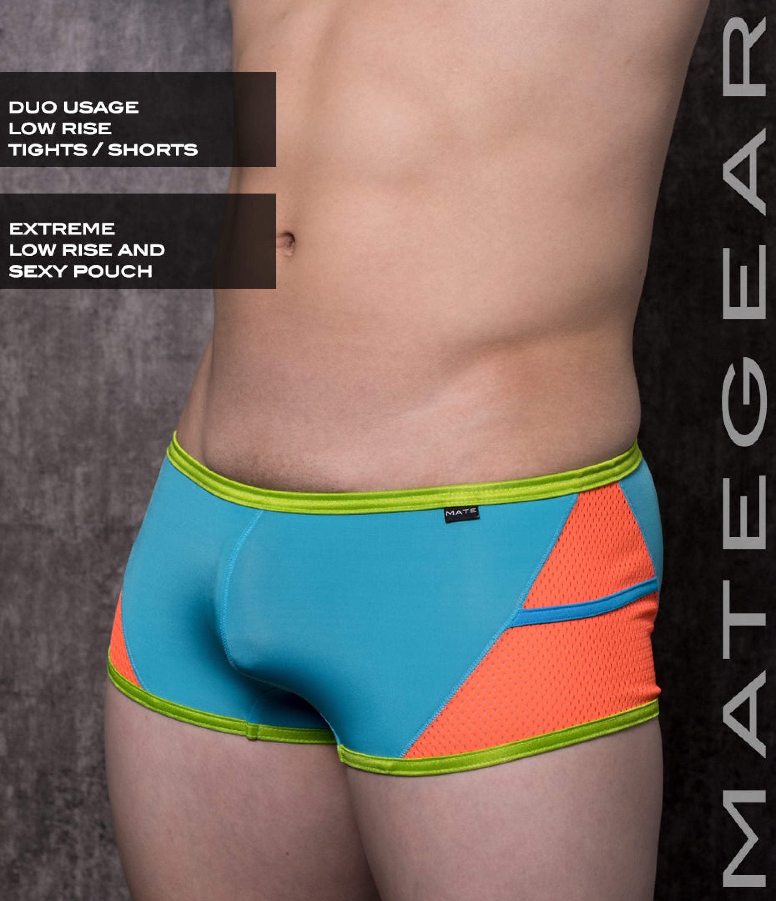 Sexy Mens Sportswear Mini Tight Shorts - Gan Dong (With Pouch) Sportswear-Mini-Designer-Mini-Shorts