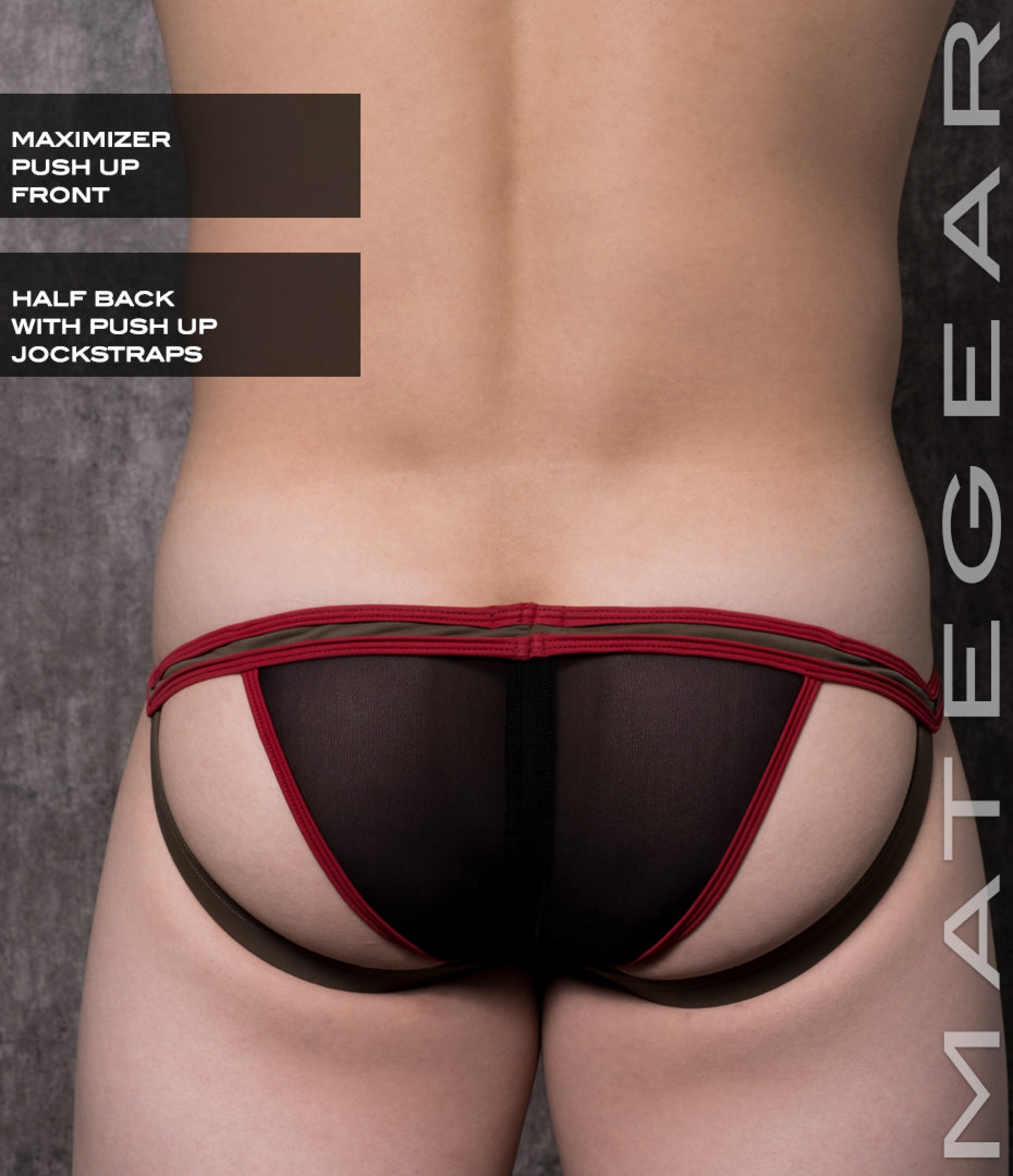 Sexy Mens Swimwear Maximizer Ultra Swim Bikini - Yong Jung (Jockstrap Push Up Back)