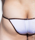 Sexy Men's Swimwear Mini Swim Bikini - Nam Woo XVI (Double Mesh Front) - MATEGEAR - Sexy Men's Swimwear, Underwear, Sportswear and Loungewear