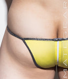 Sexy Men's Swimwear Mini Swim Bikini - Nam Woo XVI (Double Mesh Front) - MATEGEAR - Sexy Men's Swimwear, Underwear, Sportswear and Loungewear
