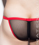 Sexy Men's Swimwear Mini Swim Bikini - Young Soo (Mesh Back) - MATEGEAR - Sexy Men's Swimwear, Underwear, Sportswear and Loungewear