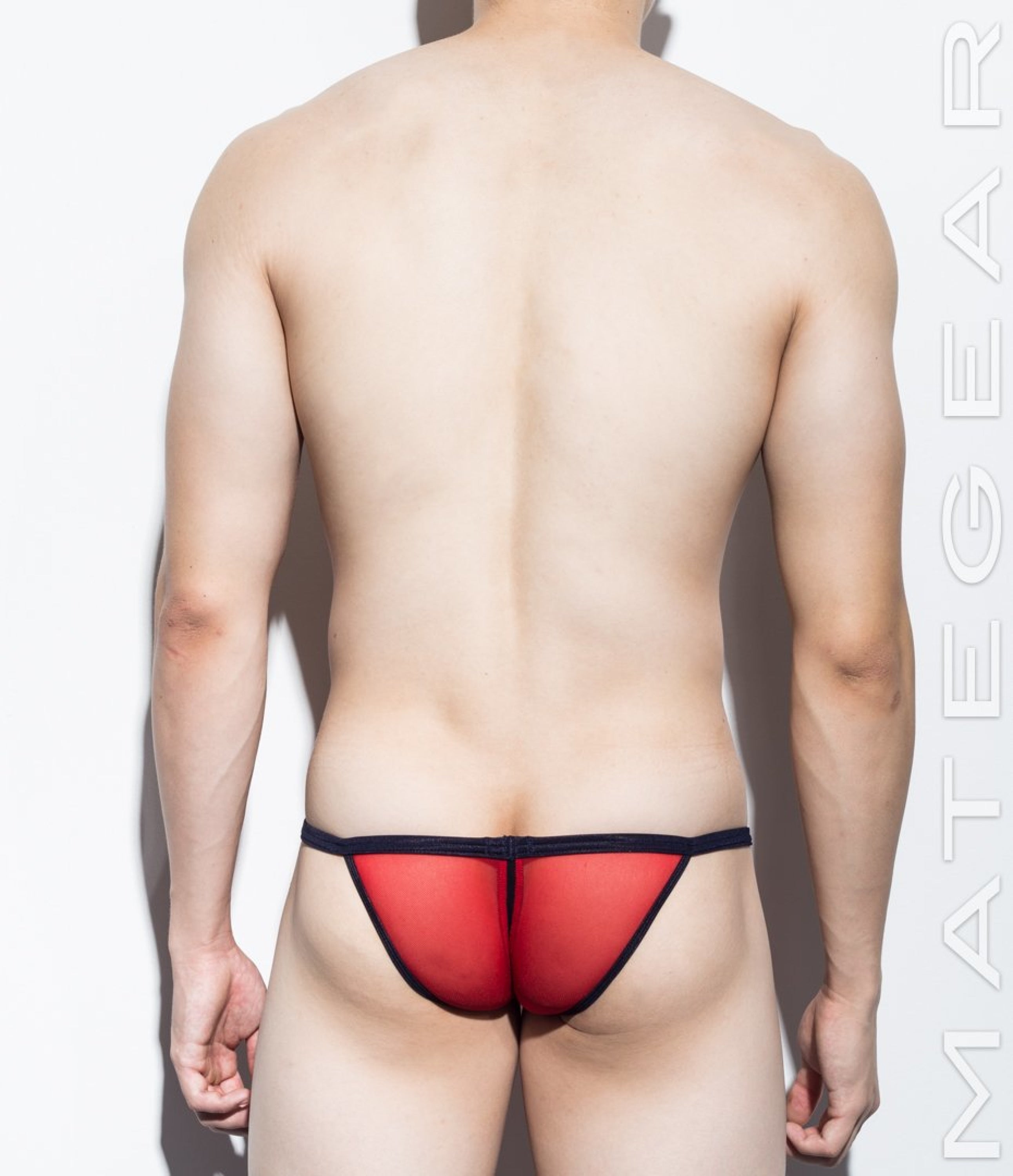 Sexy Men's Swimwear Mini Swim Bikini - Young Soo (Mesh Back) - MATEGEAR - Sexy Men's Swimwear, Underwear, Sportswear and Loungewear