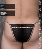 Sexy Mens Swimwear Ultra Swim Bikini - Bi Hei (Slope Pouch)