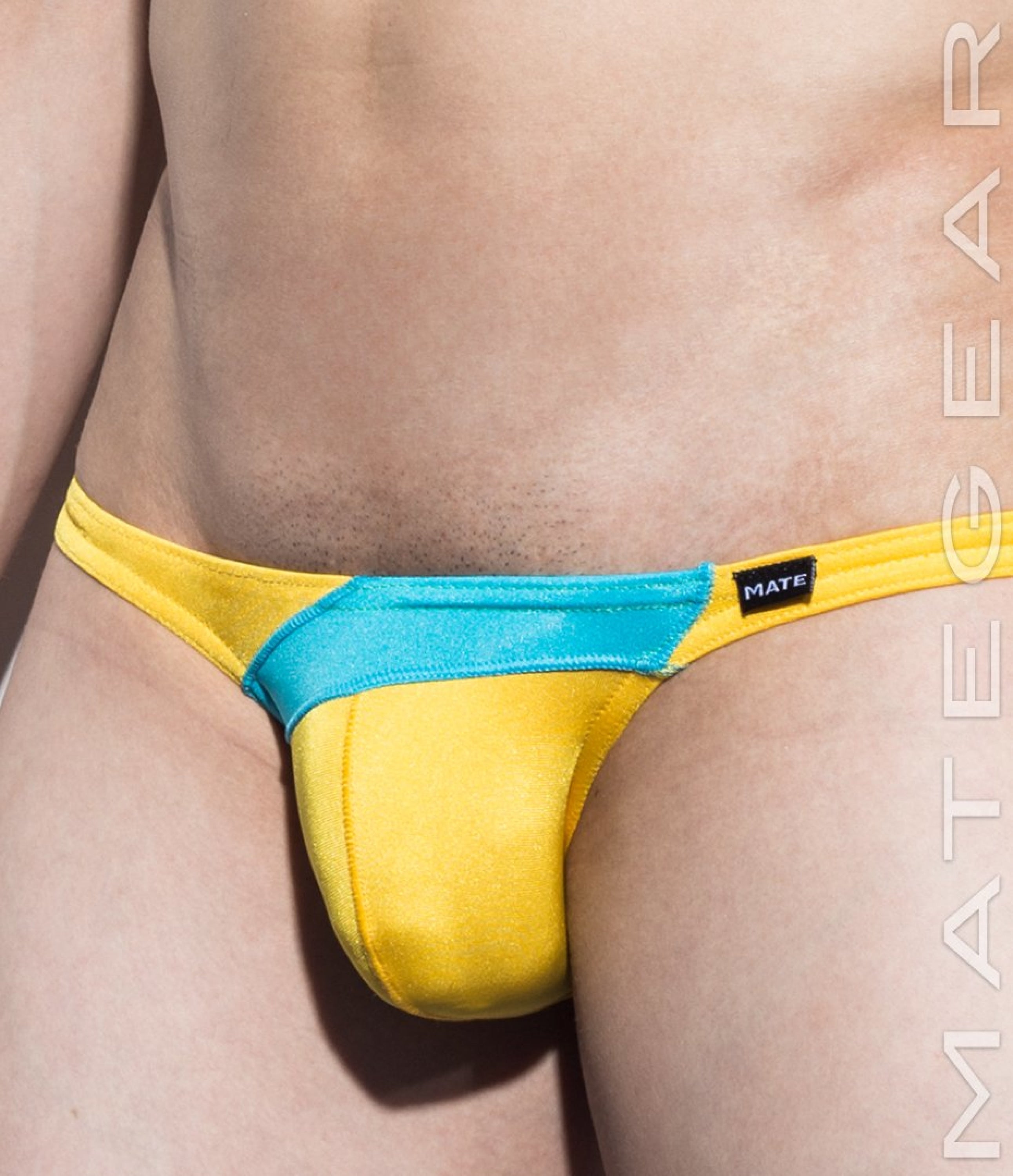 Sexy Men's Swimwear Ultra Swim Bikini - Mae Chun (Back Push Up / Tapered Sides / V-Front) - MATEGEAR - Sexy Men's Swimwear, Underwear, Sportswear and Loungewear