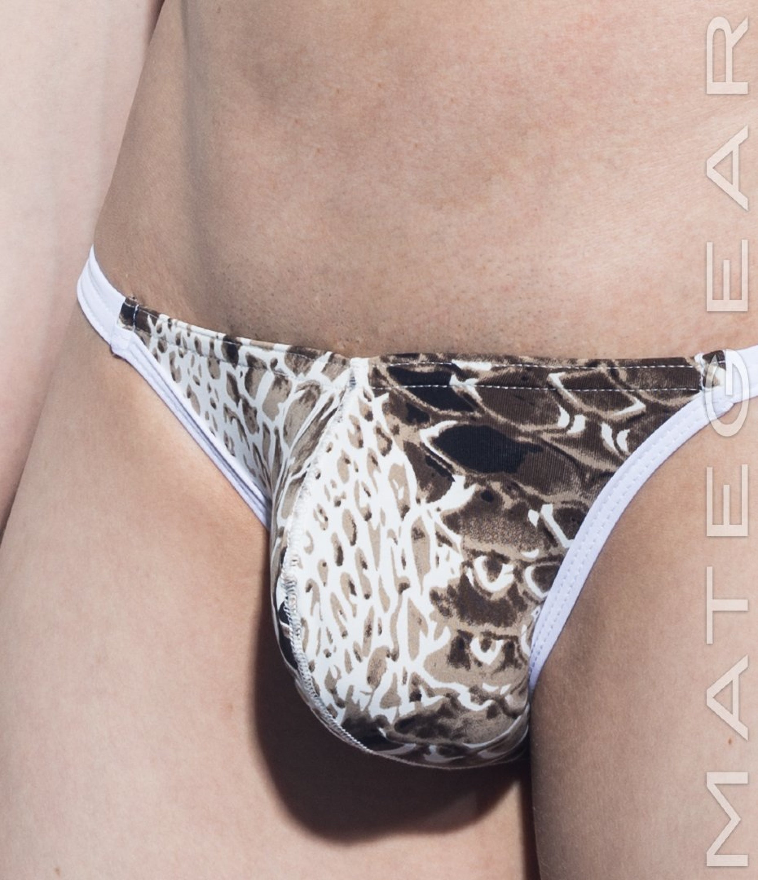 Sexy Men's Swimwear Ultra Swim Bikini - Nam Gi (Enhanced Front Bulge) - MATEGEAR - Sexy Men's Swimwear, Underwear, Sportswear and Loungewear