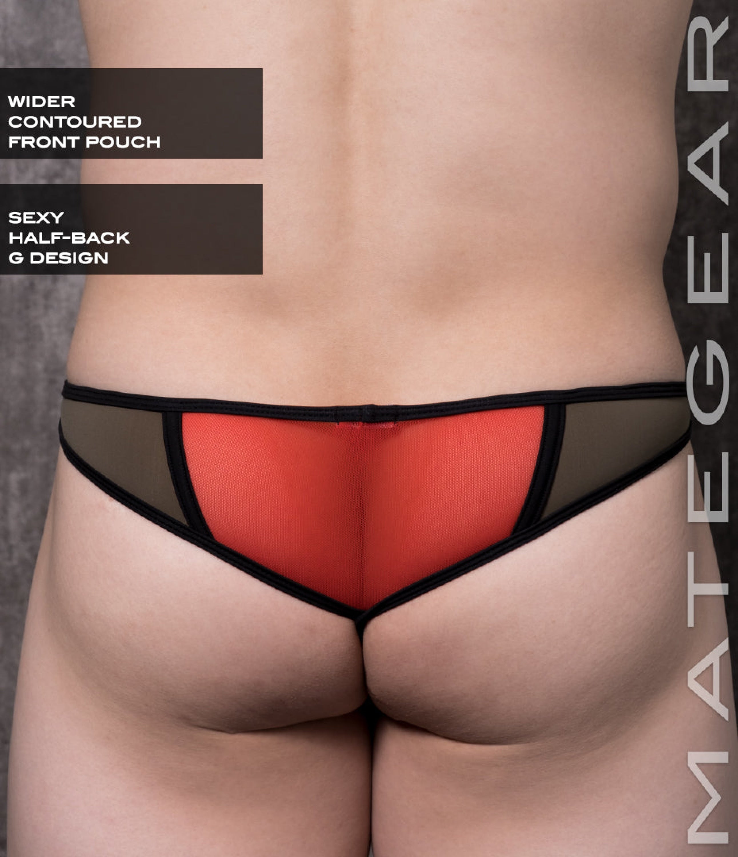 Sexy Mens Swimwear Ultra Swim Bikini - Pak Eun (Half Back G)