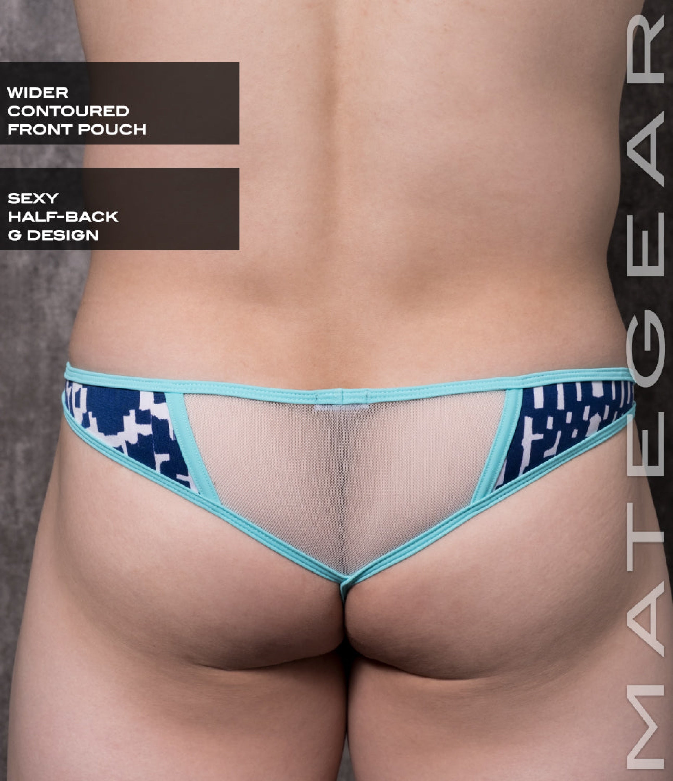 Sexy Mens Swimwear Ultra Swim Bikini - Pak Eun (Half Back G)