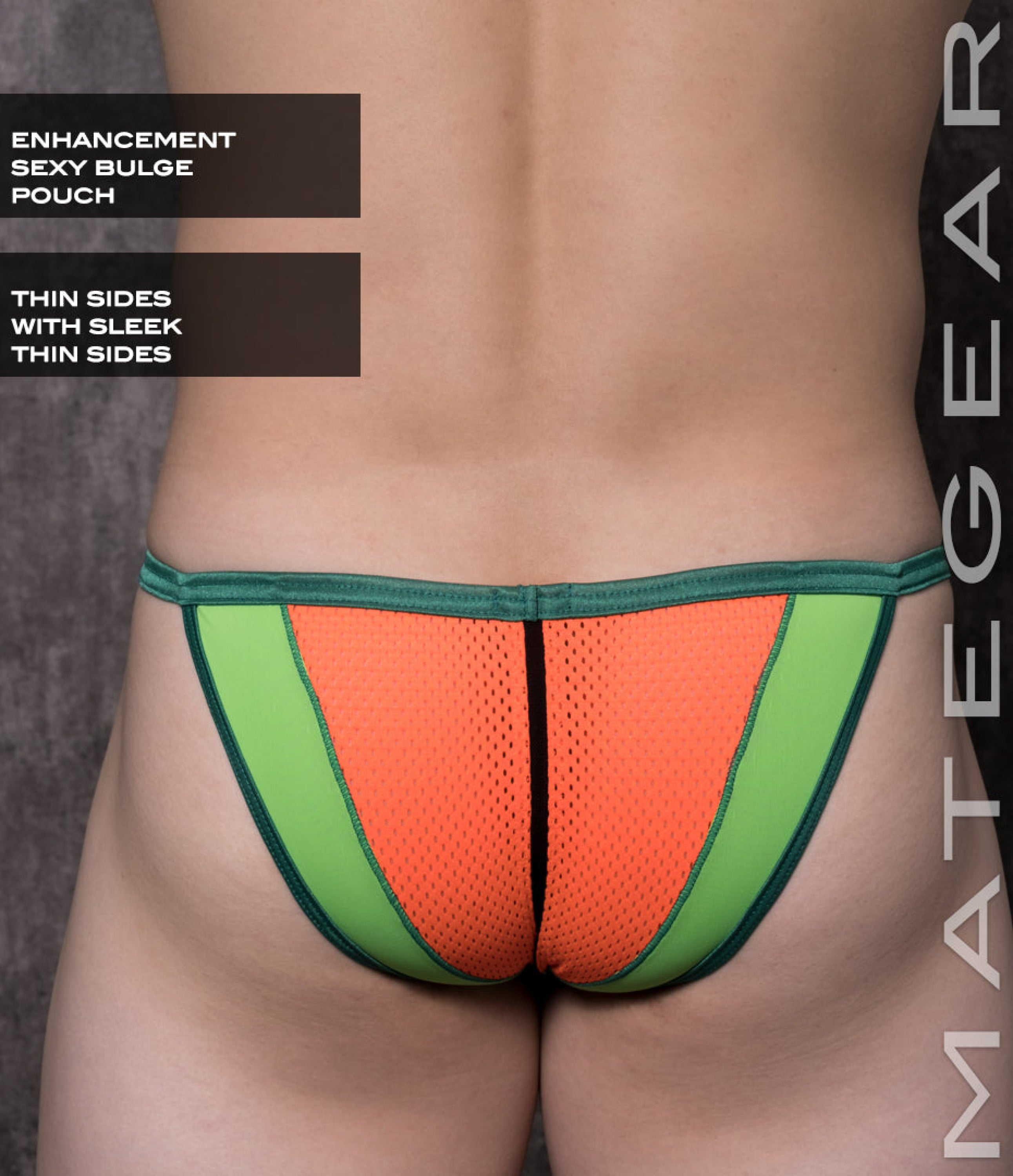 Sexy Mens Swimwear Ultra Swim Pouch Bikini - Du Shin (Enhanced Bulge)