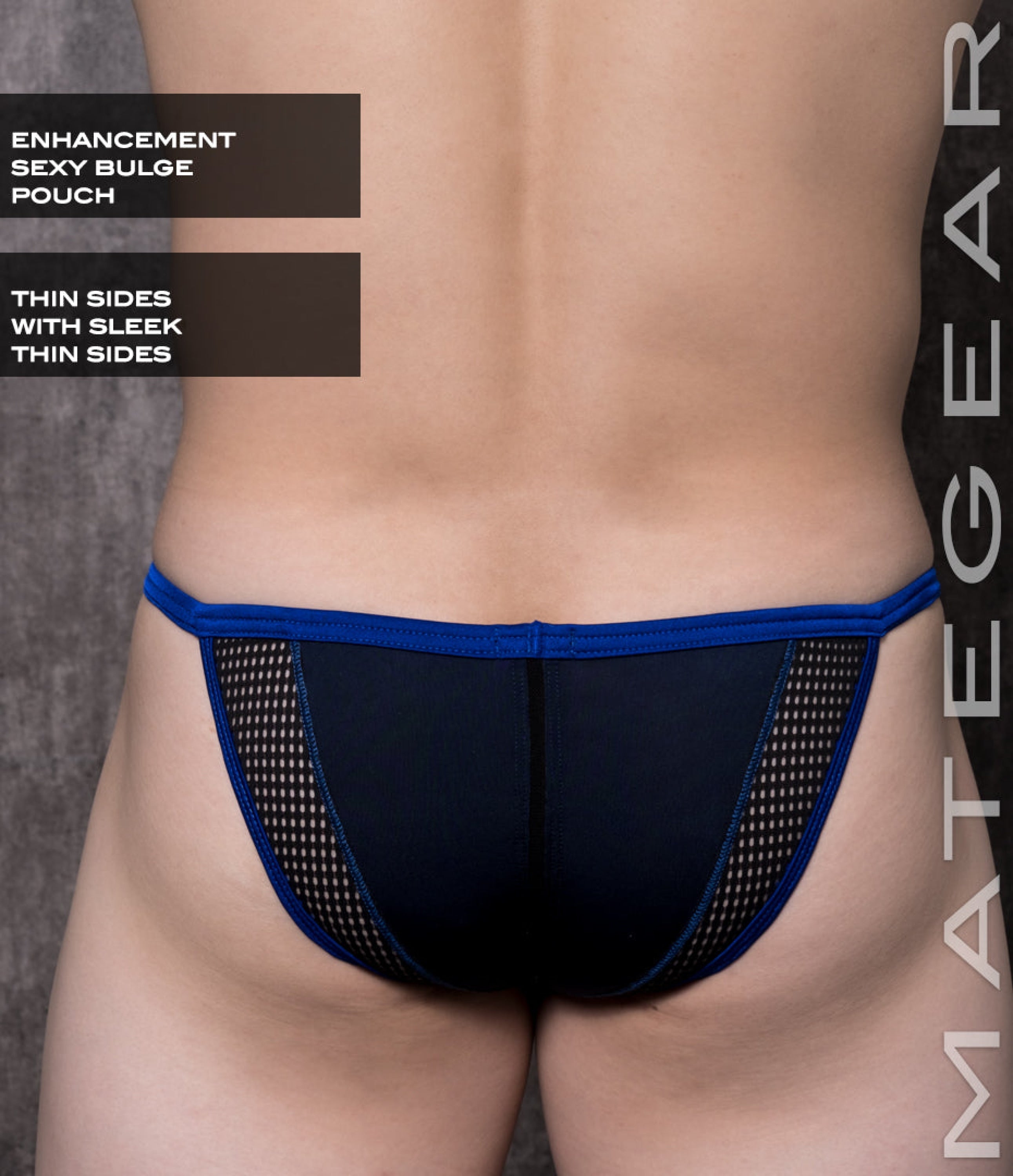 Sexy Mens Swimwear Ultra Swim Pouch Bikini - Du Shin (Enhanced Bulge)