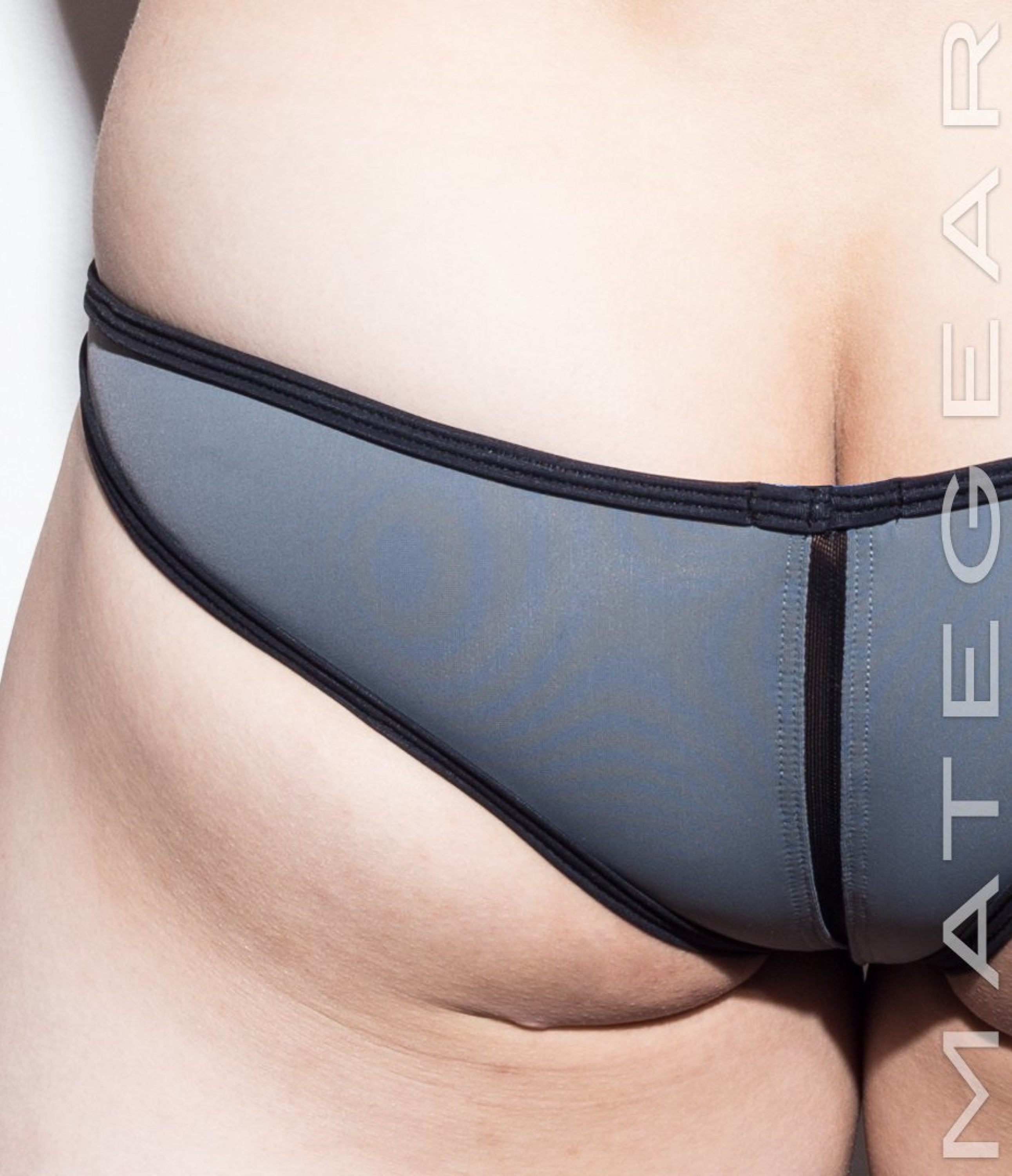 Sexy Men's Swimwear Sexy Men's Swimwear Ultra Swim Pouch Bikini - Min Hoon (Solid Front / Half-Back) - MATEGEAR - Sexy Men's Swimwear, Underwear, Sportswear and Loungewear