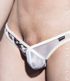 Sexy Men's Swimwear Ultra Swim Pouch Bikini - Rang Jun (Extra Low V Front) - MATEGEAR - Sexy Men's Swimwear, Underwear, Sportswear and Loungewear