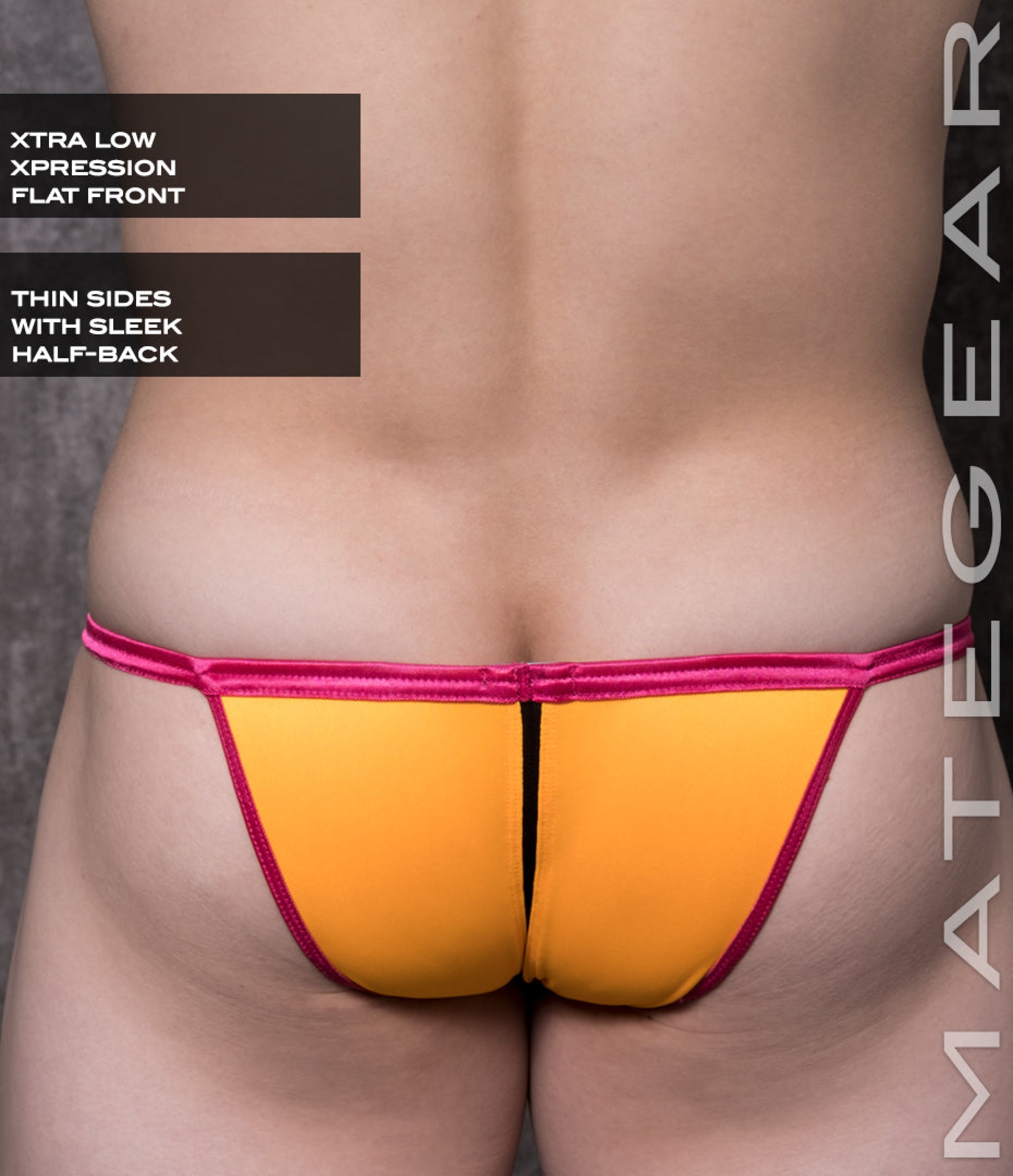 Sexy Mens Swimwear Xpression Mini Bikini - Da Dae (X-Tra Low Flat Front)
