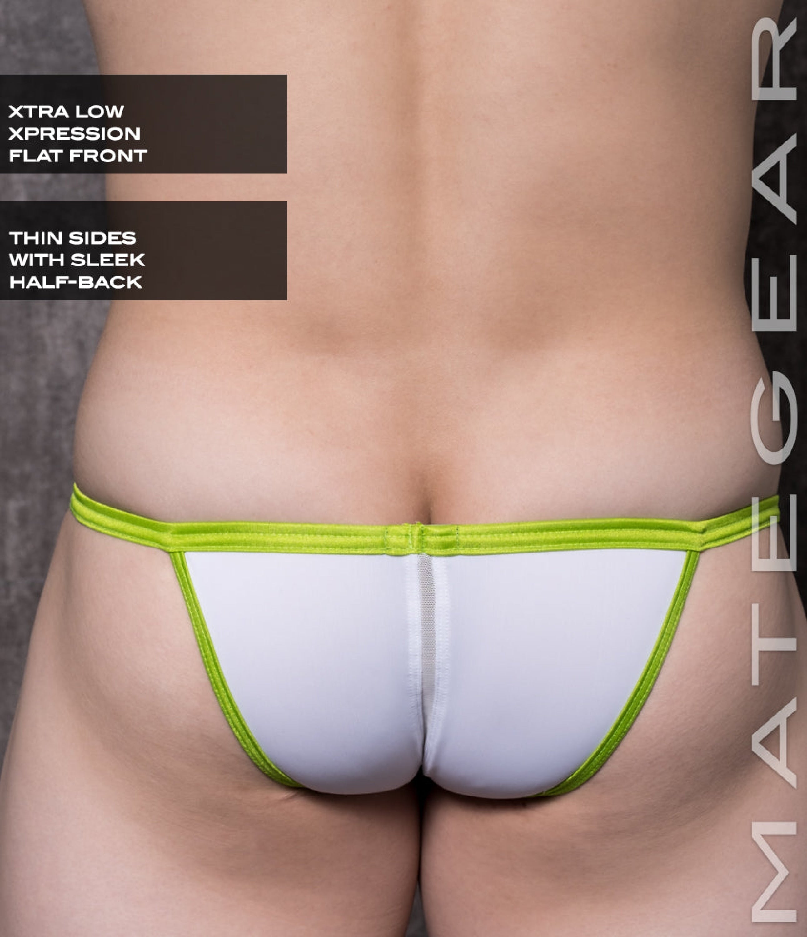 Sexy Mens Swimwear Xpression Mini Bikini - Da Dae (X-Tra Low Flat Front)