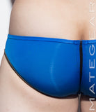 Sexy Men's Swimwear Xpression Mini Swim Pouch Squarecut - Ka Ha IV (Open Front Panel) - MATEGEAR - Sexy Men's Swimwear, Underwear, Sportswear and Loungewear