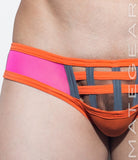 Sexy Men's Swimwear Xpression Mini Swim Squarecut - Ran Kwang VI (Flat Front / Reduced Sides) - MATEGEAR - Sexy Men's Swimwear, Underwear, Sportswear and Loungewear