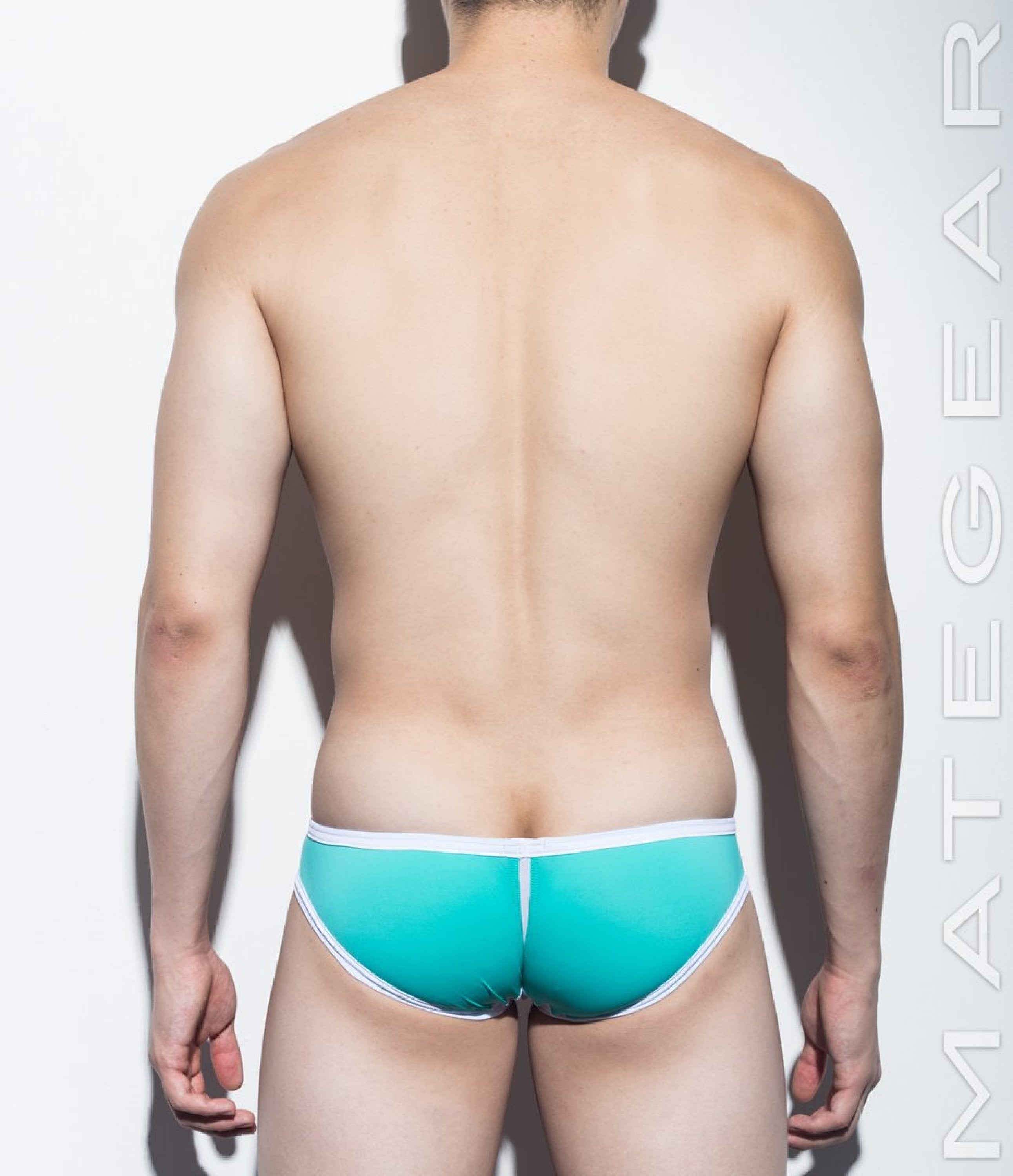 Sexy Men's Swimwear Xpression Mini Swim Squarecut - Ran Kwang VI (Flat Front / Reduced Sides) - MATEGEAR - Sexy Men's Swimwear, Underwear, Sportswear and Loungewear