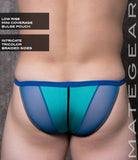 Sexy Mens Swimwear Xpression Ultra Swim Pouch Bikini - He Ran (Button Front)
