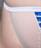 Sexy Mens Swimwear Xpression Ultra Swim Pouch Bikini - He Ran (Button Front)