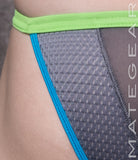 Sexy Mens Swimwear Xpression Ultra Swim Pouch Bikini - He Ran (Button Front)