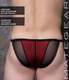 Sexy Mens Swimwear Xpression Ultra Swim Pouch Bikini - He Ran (Button Front)