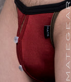 Sexy Mens Swimwear Xpression Ultra Swim Pouch Bikini - He Ran (Button Front)