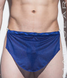 Sexy Men's Underwear Extreme Xpression Bikini - Po Dae (Green/White/Grey Braided Band) - MATEGEAR - Sexy Men's Swimwear, Underwear, Sportswear and Loungewear