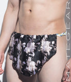 Sexy Men's Underwear Extreme Xpression Bikini - Po Dae (Green/White/Grey Braided Band) - MATEGEAR - Sexy Men's Swimwear, Underwear, Sportswear and Loungewear