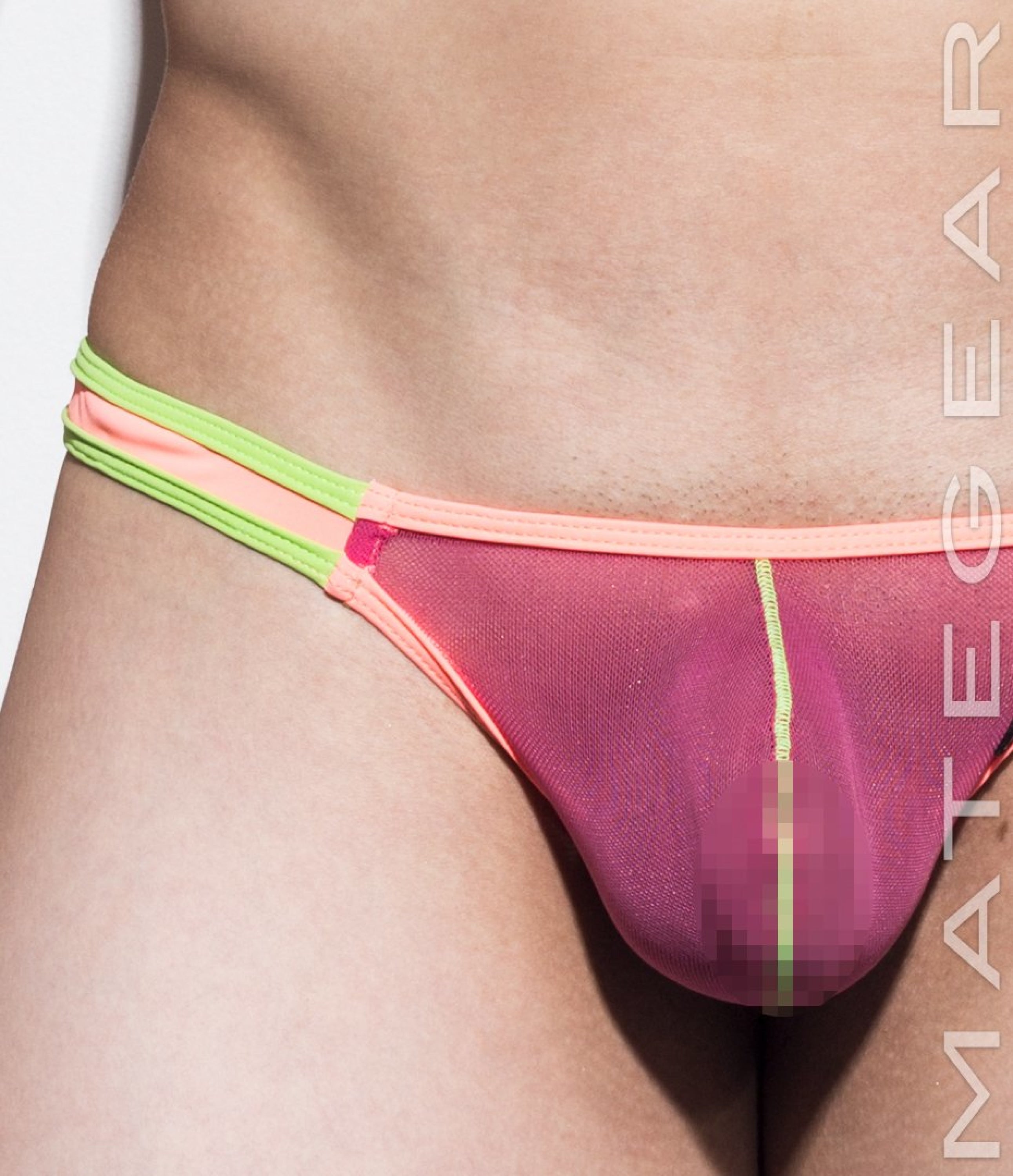 Sexy Men's Underwear Extremely Sexy Mini G - Song Jin (Mesh Series) - MATEGEAR - Sexy Men's Swimwear, Underwear, Sportswear and Loungewear