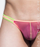 Sexy Men's Underwear Extremely Sexy Mini G - Song Jin (Mesh Series) - MATEGEAR - Sexy Men's Swimwear, Underwear, Sportswear and Loungewear