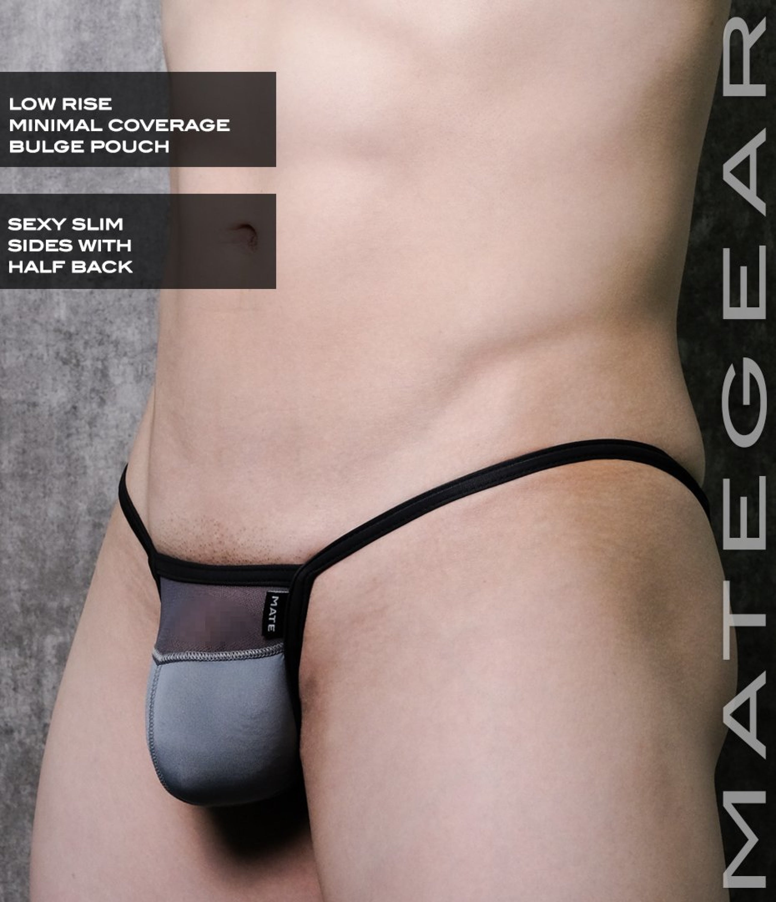 Sexy Mens Underwear Ultra Pouch Bikini - Je Mi (Low Rise Front) Underwear-Regular-Designer-Bikinis