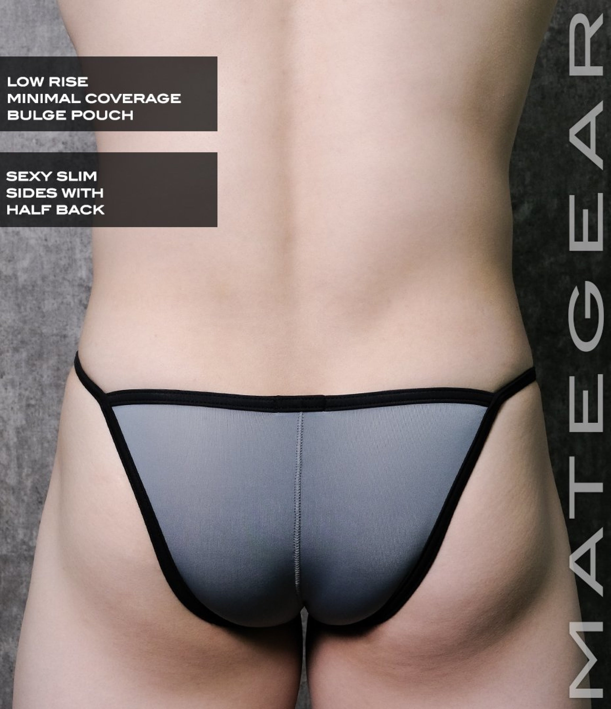 Sexy Mens Underwear Ultra Pouch Bikini - Je Mi (Low Rise Front) Underwear-Regular-Designer-Bikinis