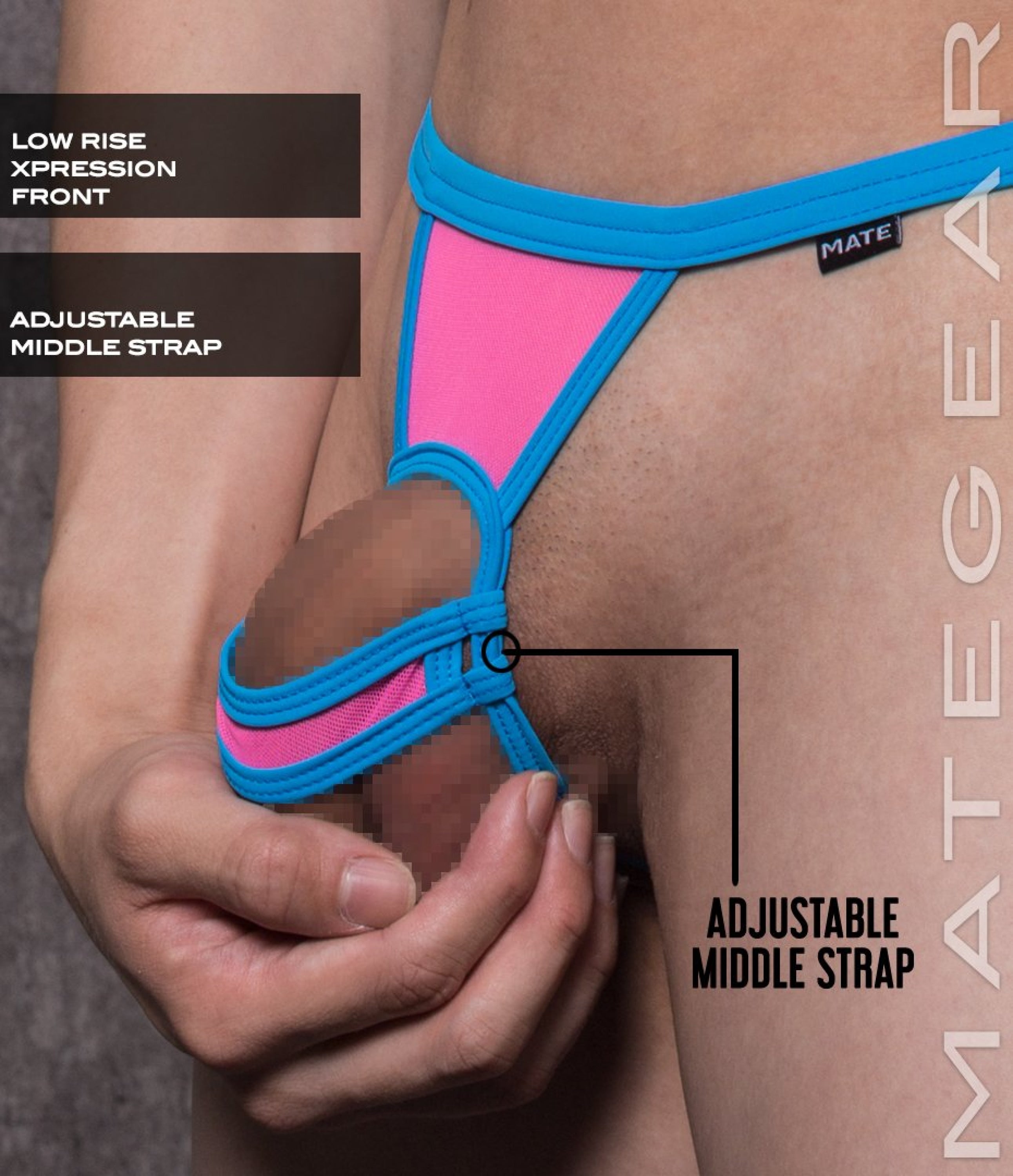Sexy Mens Underwear Xpression Ultra G - Kae Jung (Adjustable Strap Front)