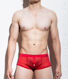 Sexy Men's Loungewear Very Sexy Ultra Shorts - Hong Pyo (Translucent Series) - MATEGEAR - Sexy Men's Swimwear, Underwear, Sportswear and Loungewear