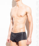 Very Sexy Ultra Silk Satin Shorts - Hong Gi (Special Series) - MATEGEAR - Sexy Men's Swimwear, Underwear, Sportswear and Loungewear