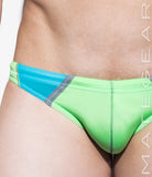 Ultra Swim Bikini - Jun Won (Flat Front / Translucent Back Panel ) - MATEGEAR - Sexy Men's Swimwear, Underwear, Sportswear and Loungewear