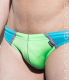 Ultra Swim Bikini - Jun Won (Flat Front / Translucent Back Panel ) - MATEGEAR - Sexy Men's Swimwear, Underwear, Sportswear and Loungewear