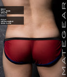 Sexy Mens Sportswear Extremely Sexy Mini Shorts - Min Hei (Detachable Sides)