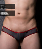 Sexy Men's Swimwear Xpression Mini Swim Squarecut - Ran Kwang VII (Flat Front / Reduced Sides)