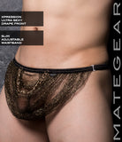 Sexy Mens Swimwear Ultra Sexy Xpression Slingshot - Dam Jee (Adjustable Waistband)