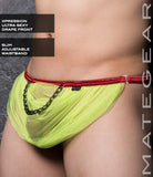 Sexy Mens Swimwear Ultra Sexy Xpression Slingshot - Dam Jee (Adjustable Waistband)