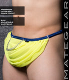 Sexy Mens Swimwear Ultra Sexy Xpression Slingshot - Dam Jee (Adjustable Waistband)