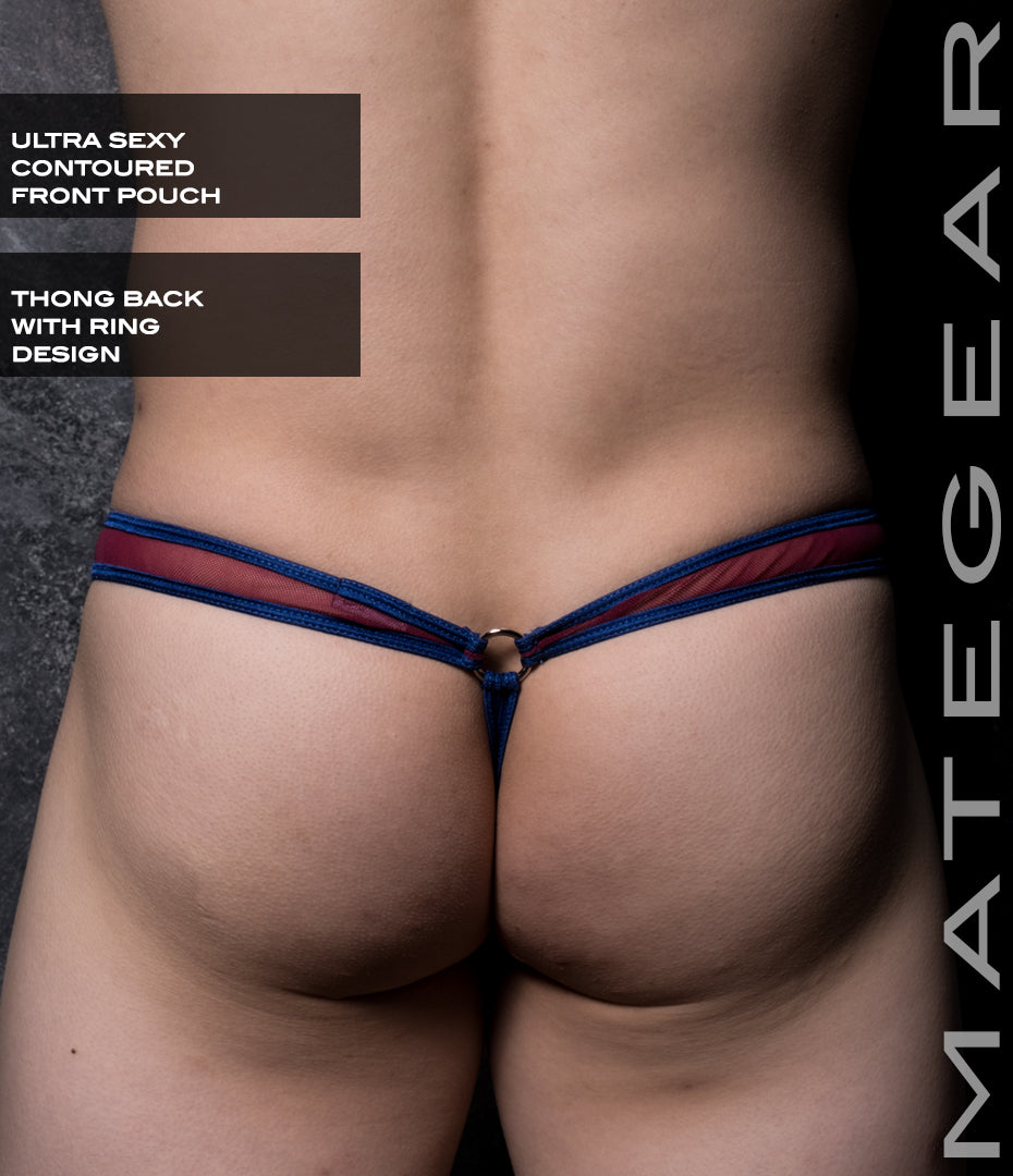 Sexy Men's Swimwear Ultra Swim Pouch Thong - Don Sang (Tapered Sides / V-Front)