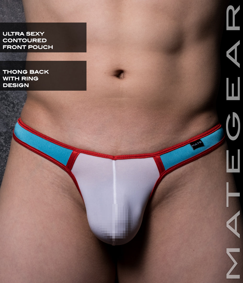 Sexy Men's Swimwear Ultra Swim Pouch Thong - Don Sang (Tapered Sides / V-Front)