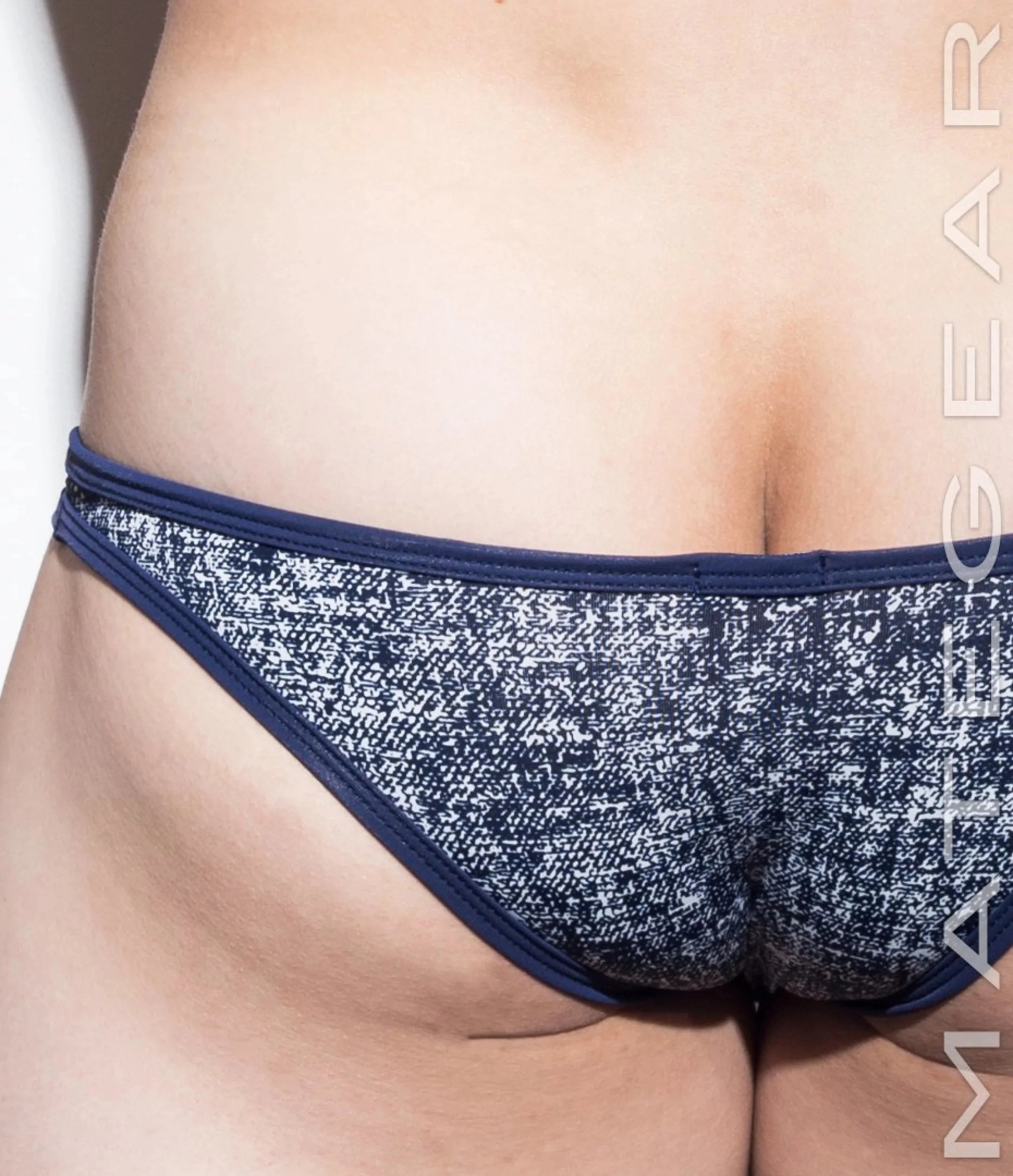 [2Pc/pack] Sexy Mens Underwear Mini Bikini Briefs - Kum Ja (Thin Nylon Special Fabric Signature