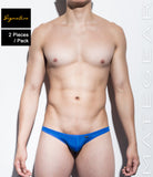[2pc/Pack] Sexy Men's Underwear Mini Bikini Briefs - Kum Ja (Ultra Thin Nylon Signature Series II)