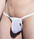 Sexy Men's Underwear Mini Bikini Briefs - Shi Woo (Soft Thin Mesh Signature Series) - MATEGEAR - Sexy Men's Swimwear, Underwear, Sportswear and Loungewear