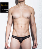 Sexy Men's Underwear Mini Squarecut Trunks - Ran Kwang (Flat Front / Reduced Sides) (Soft Thin Mesh Signature Series) - MATEGEAR - Sexy Men's Swimwear, Underwear, Sportswear and Loungewear